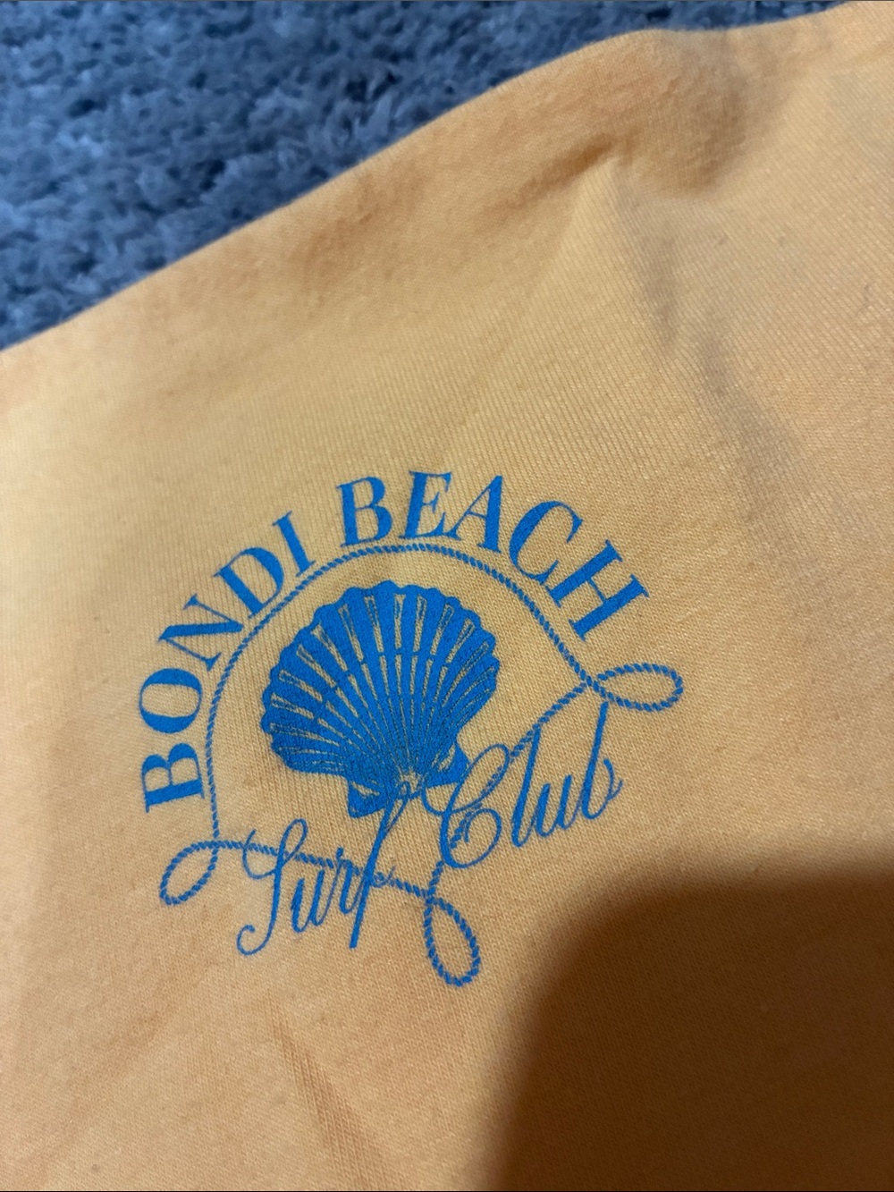 wild fable Peachy Orange Logo Tee